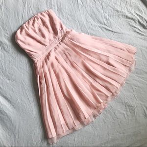 Xhilaration Pink Strapless Party Dress
